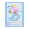 My first birthday party postcards