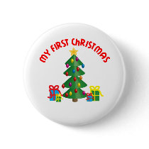 My First Christmas Pins