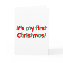 My First Christmas Card