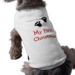 My First Christmas Dog Shirt
