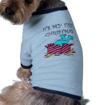 My First Christmas Doggie Tshirt
