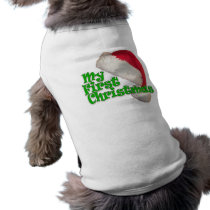 My First Christmas Dog Tee