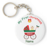 My First Christmas Key Chain