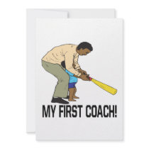 My First Coach Personalized Invite