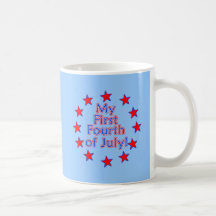 My First Fourth of July Products Mugs