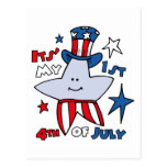 My First Fourth Star Post Card