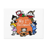My First Halloween Postcards