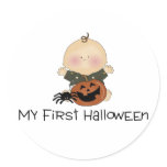 My First Halloween Sticker
