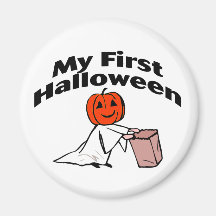 My First Halloween (Trick or Treat) Refrigerator Magnets