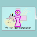 My First Holy Communion Chalice and Angel cards