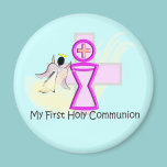 My First Holy Communion Chalice and Angel magnets