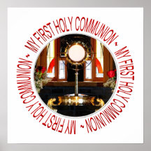 My First Holy Communion Posters