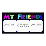My Friends Photo Template photo cards