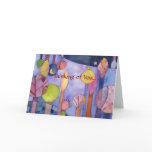 My Garden at Night: Thinking of You Card