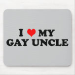 My Gay Uncle Mouse Mat
