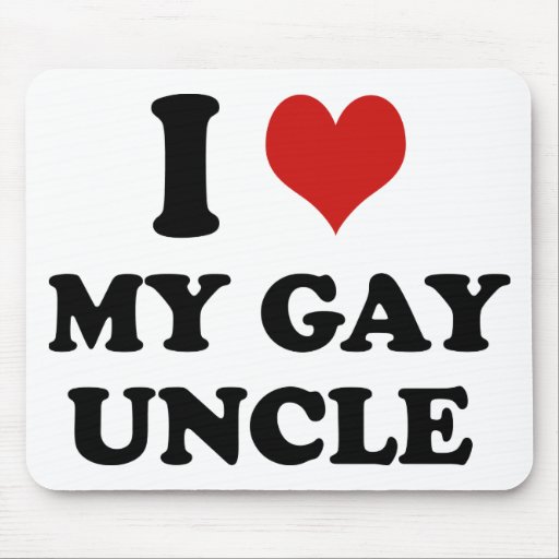 My Gay Uncle Mousepads