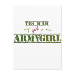 My Girl is an Army Girl Postcards