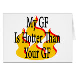 My Girlfriend Is Hotter Than Your Girlfriend cards