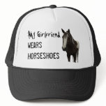 My Girlfriend Wears Horseshoes - Paint hats