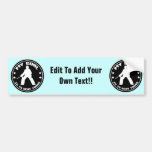 My Goal, Field Hockey (black) Bumper Sticker