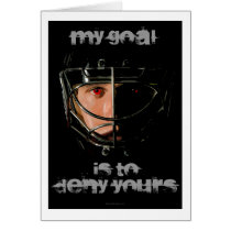 My Goal Greeting Card