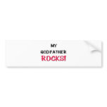 My Godfather Rocks bumper stickers