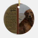 MY GOLDEN FRIEND ORNAMENT - GOLDEN RETRIEVER