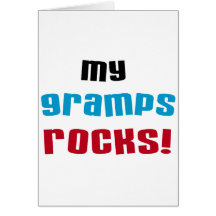 My Gramps Rocks T-shirts and Gifts Cards