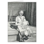 "My Grandma"  Art Greeting Card