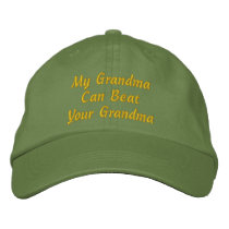 My Grandma Can Beat Your Grandma Baseball Cap