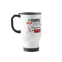 My Grandma Is An Angel Lung Cancer Coffee Mugs