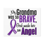 My Grandma Is An Angel Pancreatic Cancer postcards