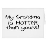 My Grandma Is Hotter cards