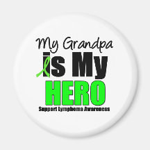 My Grandpa is My Hero Fridge Magnets