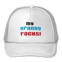 My Granny Rocks T shirts and Gifts Trucker Hats