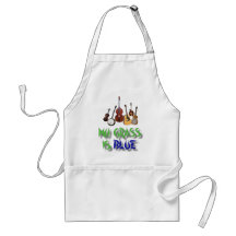 MY GRASS IS BLUE-APRON