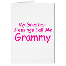 My Greatest Blessings Call Me Grammy Cards
