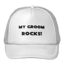 MY Groom ROCKS! Hat