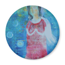 My Guardian Angel Refrigerator Magnets