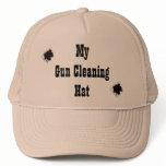My gun cleaning hat!