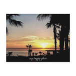 my happy place  mexico postcard