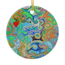 My Happy Place Ornament by baird duschatko