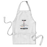 My Heart Beats With Love (Electrocardiogram) Aprons