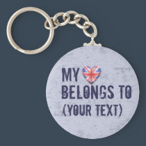 My Heart Belongs keychains