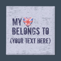 My Heart Belongs magnets