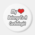 My Heart Belongs To A Cardiologist Magnet