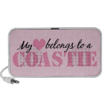 My Heart Belongs To A Coastie iPod Speaker