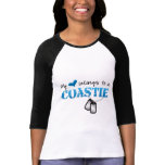 My heart belongs to a Coastie t-shirts