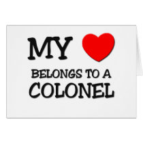 My Heart Belongs To A COLONEL