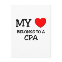 My Heart Belongs To A CPA